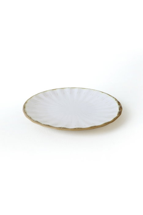 Hermia Juego de Platos de Servicio de Gres Blanco 27 cm (6 Piezas) inevitable
